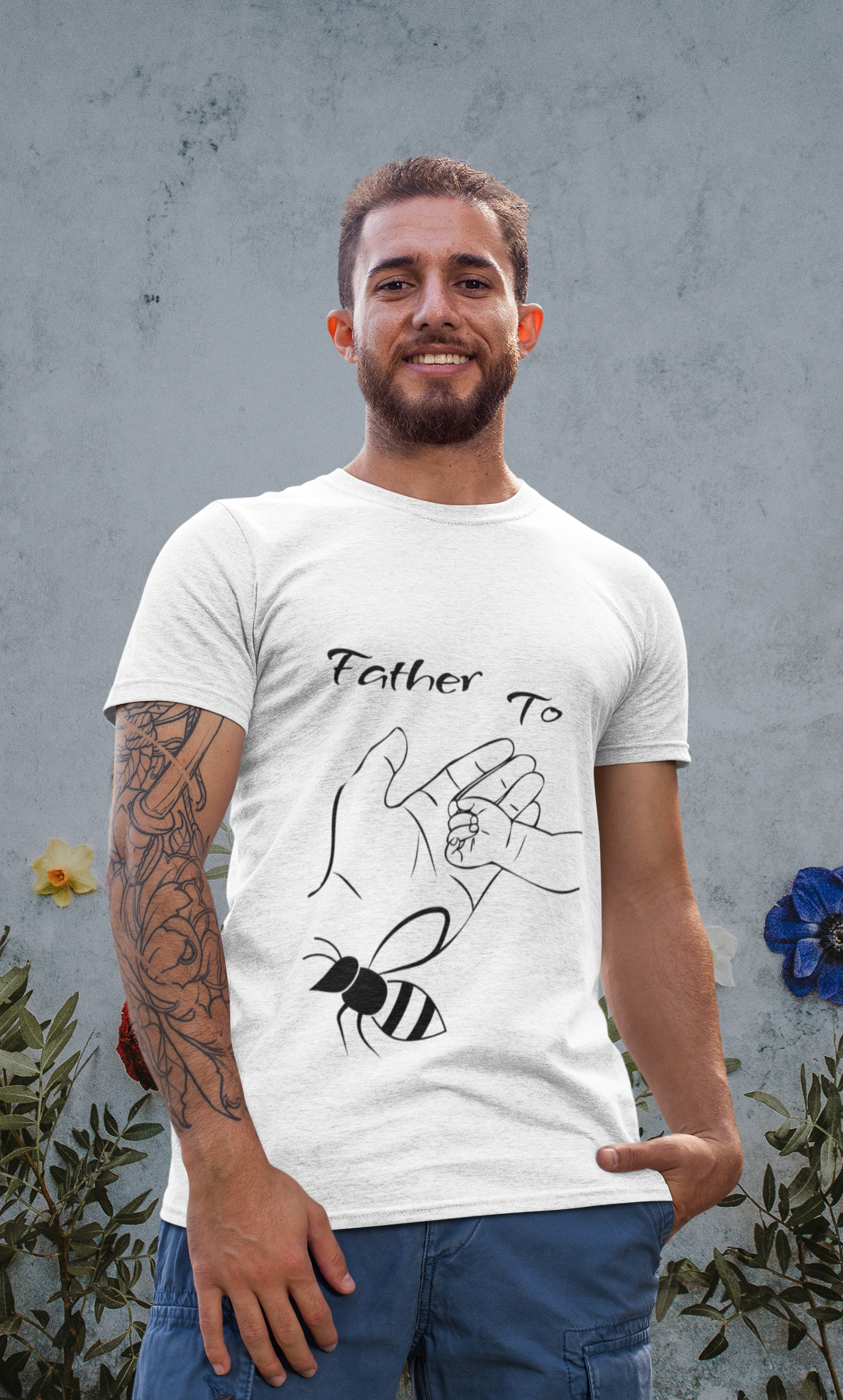 Father To Bee -Unisex Premium t-shirt